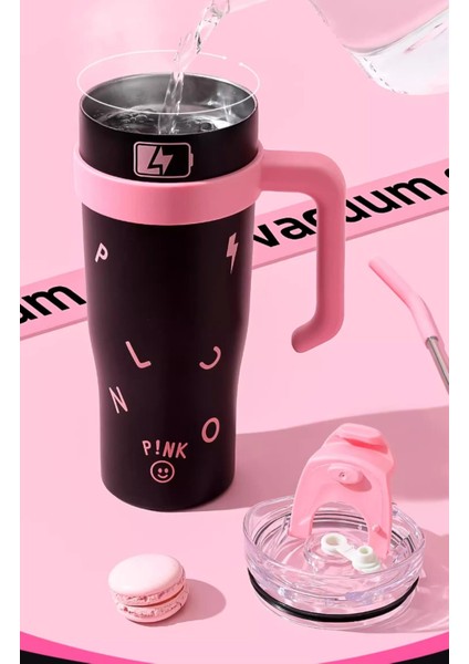 Büyük Kapasiteli Paslanmaz Çelik Astar Big Mac Pipetli Termos Bardak (Yurt Dışından) fiyatları