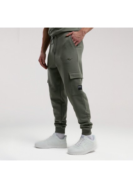 Ever Essentials Regular Erkek Haki Kargo Cepli Günlük Eşofman Altı.344