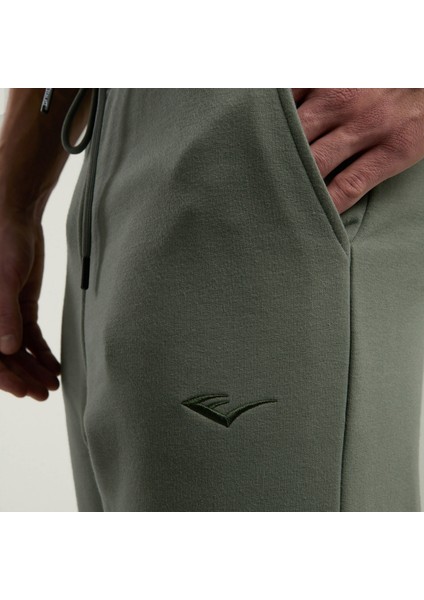 Ever Essentials Regular Erkek Haki Kargo Cepli Günlük Eşofman Altı.344