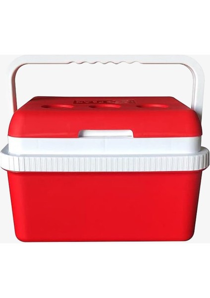 12 Litre Kırmızı Termos Buzluk.- indirimleri