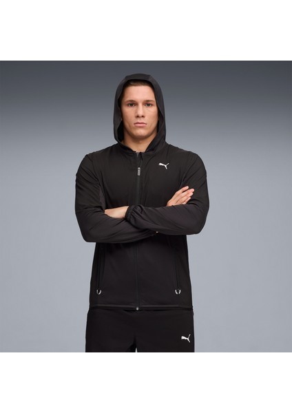 Flex Fabric Mix Erkek Siyah Antrenman Ceketi.01 modelleri