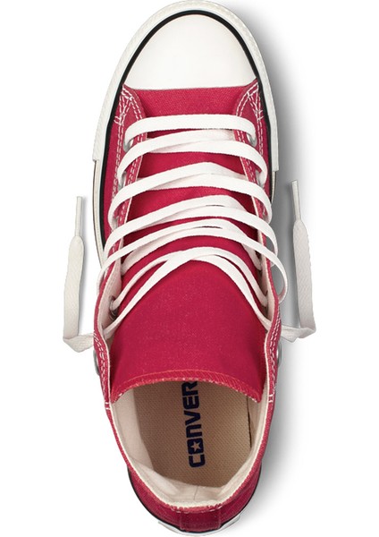 Chuck Taylor All Star Hi Unisex Kırmızı Sneaker.600 indirimleri