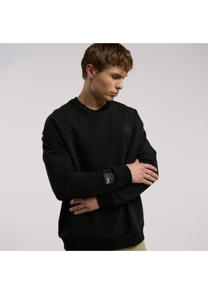 Ever Essentials Comfort Erkek Siyah Sweatshirt.167