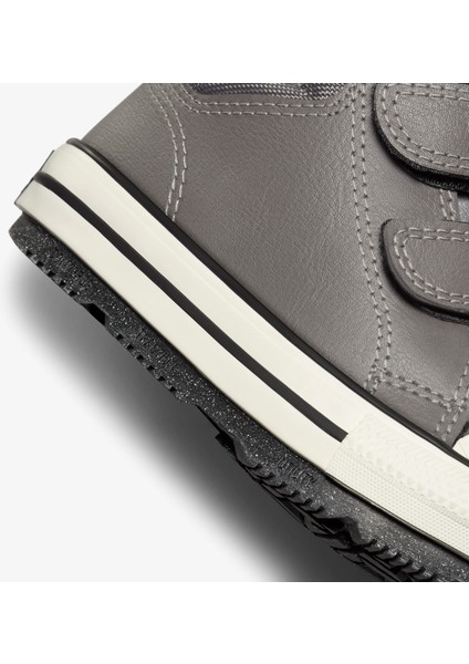 Chuck Taylor All Star Berkshire Çocuk Gri Deri Bot.055