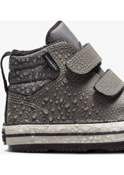 Chuck Taylor All Star Berkshire Çocuk Gri Deri Bot.055