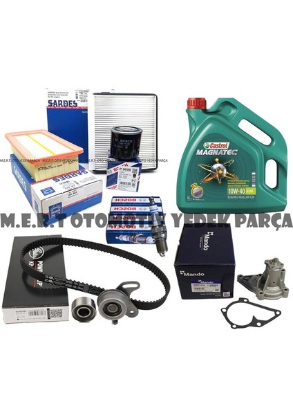 Kia Rio 1.4 Benzinli Komple Bakım Seti Triger Filtre Buji 2005-2011