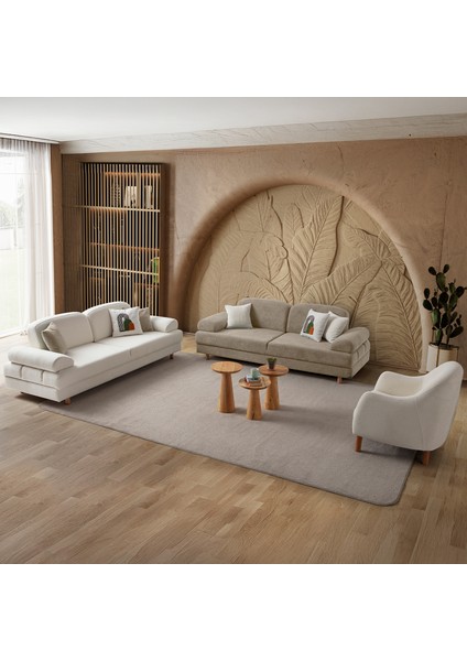 Aries Yataklı Sandıklı Koltuk Takımı 3+3+1 Sütlü Kahve modelleri