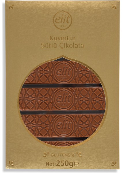 Kuvertür Sütlü Çikolata 250g 4lü Set Glutensiz fırsatları