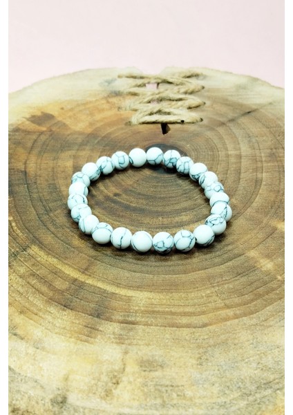 Havlit Doğal Taş Bileklik Kutulu modelleri