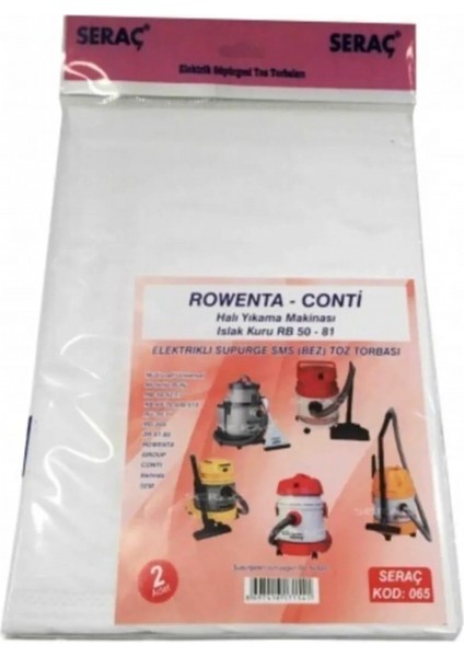 Elektrikli Süpürge Toz Torbası Conti -68791