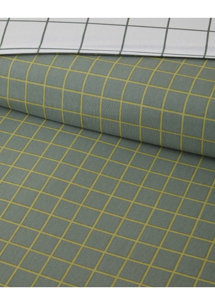 Checkmate Kolay Ütülenir Tek Kişilik Nevresim Seti 160X220 cm Yeşil modelleri