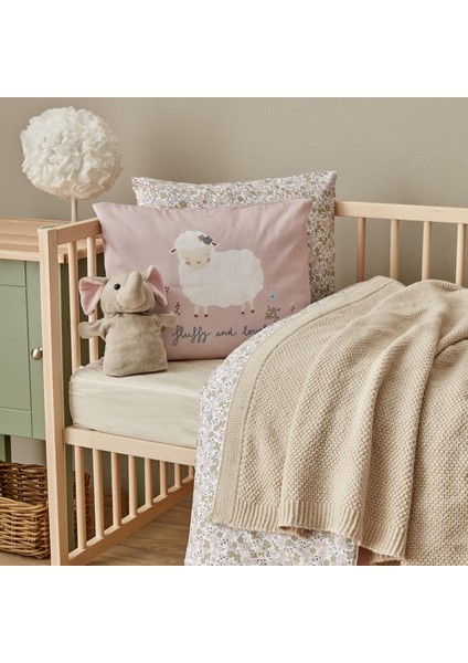 Home Little Honey Triko Battaniye Bej