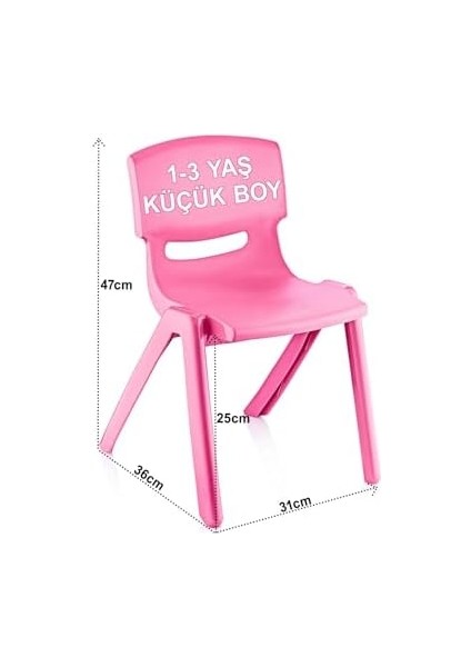 Küçük Şirin Çocuk Sandalyesi Pembe fiyatları