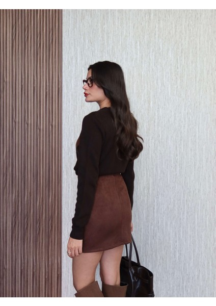 Bel Lastik Süet Etek indirimleri