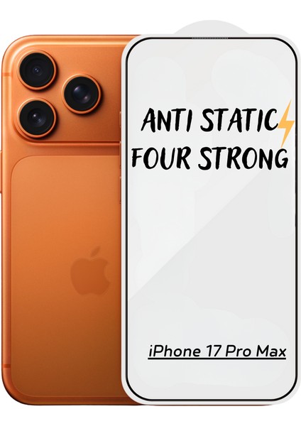 iPhone 17 Pro Max Anti-Static 3D Toz Tutmayan Kırılmaz Ekran Koruyucu modelleri