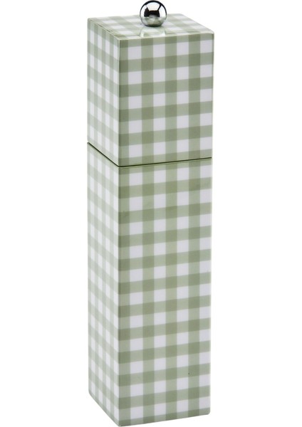 Gingham S&p Grinder Sage