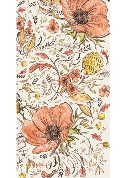 Autumn Arrangement Guest Napkin - Pack Of 16