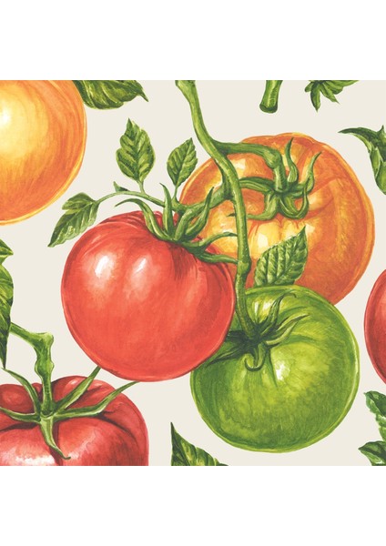 Tomato Cocktail Napkin Pack Of 20