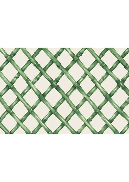 Green Lattice Placemat Pad Of 24