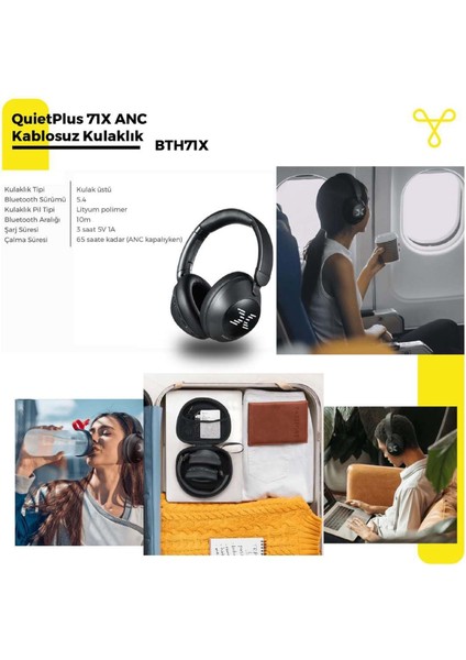 Quietplus 71X Anc (Taşıma Çantası Hediyeli)