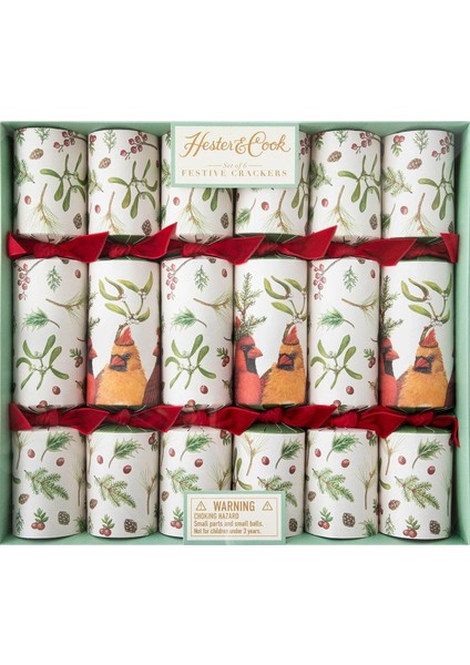 Cardinal Party Crackers