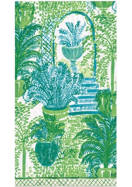 Garden Arbors Guest Towel Napkins - 15 Per Package
