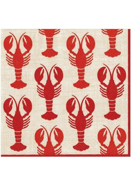 Lobsters Paper Luncheon Napkins - 20 Per Package