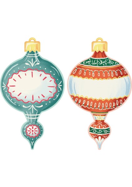 Ornaments Table Accent - Pack Of 12
