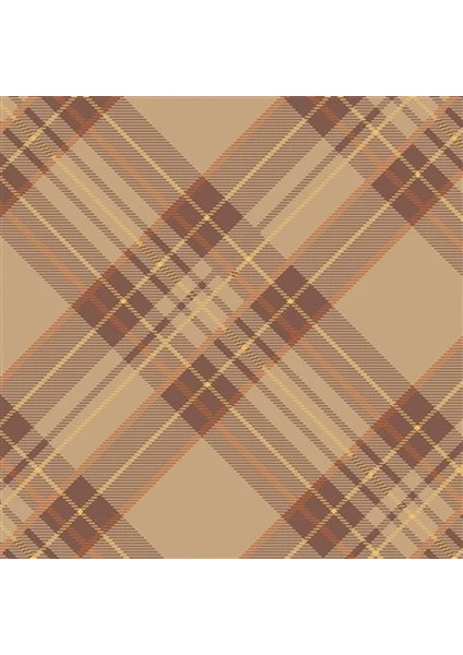 Autumn Plaid Cocktail Napkin Pack Of 20