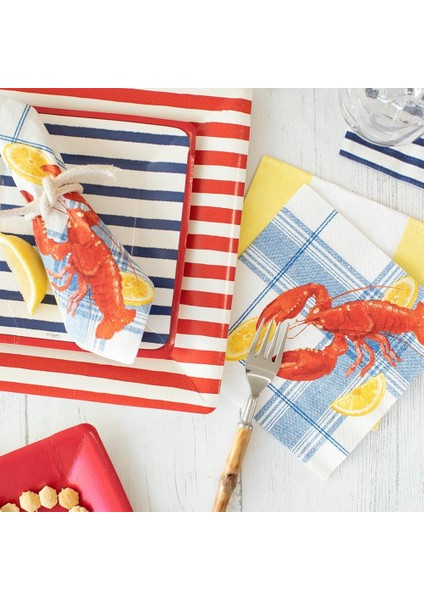 Lobster Bake Paper Luncheon Napkins 20 Per Package
