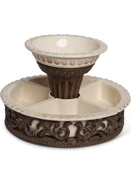 Acanthus Crudite Holder