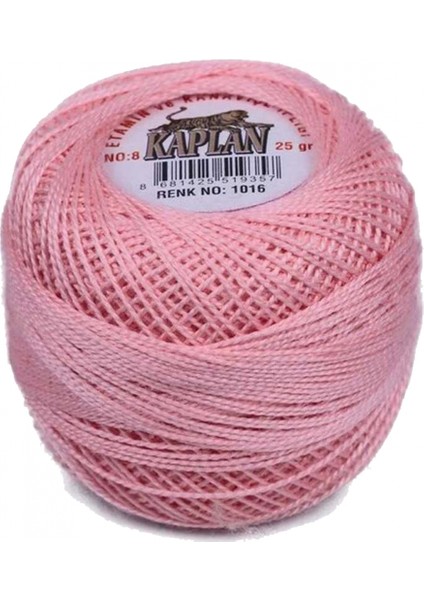 Kaplan Etamin ve Kanaviçe Ipi 8 No Kod/renk: 1016 -