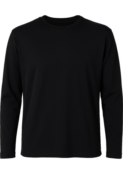 Erkek Pamuklu Uzun Kollu Yamalı Ekose Desenli Pijama Takımı