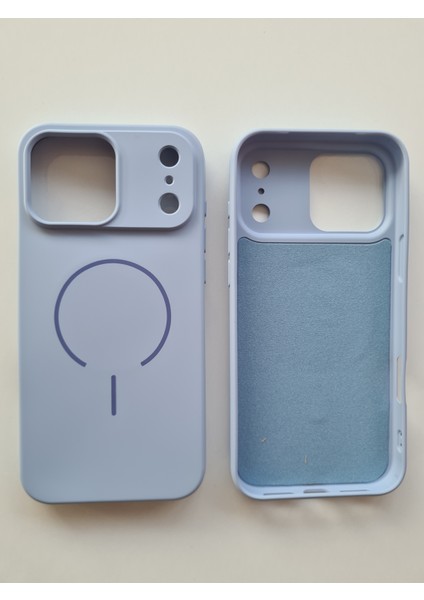iPhone 17 Pro Magsafe ile Uyumlu Yumuşak Soft Mükemmel Manyetik Esnek Lansman Silikon Kılıf modelleri
