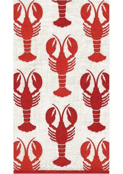 Lobsters Paper Guest Towel Napkins 15 Per Package