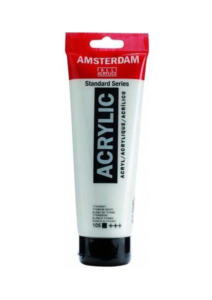 Amsterdam Akrilik Boya 120 Ml. 105 Titanium White