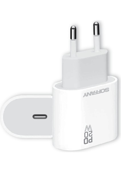 EC-022 20W PD USB-C Hızlı Şarj Adaptörü modelleri