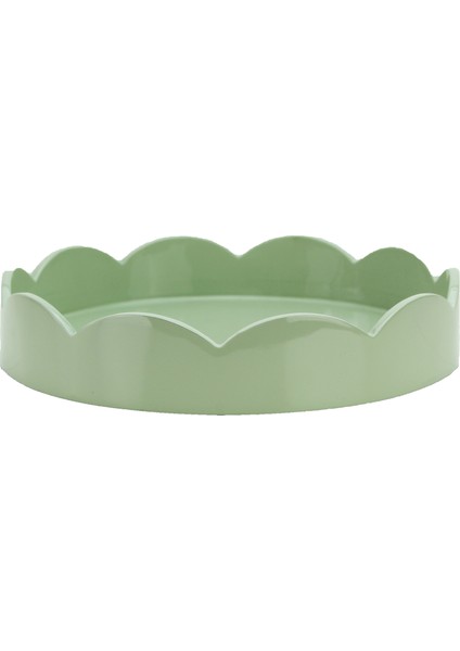 Scallop Tray Sage