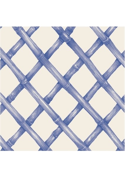 Blue Lattice Napkins