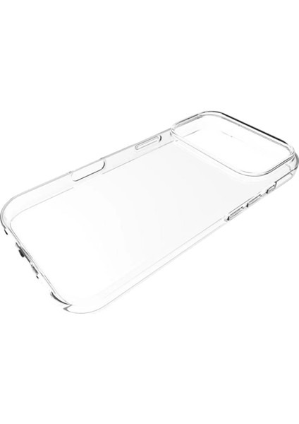 More-Tr Newface Apple Iphone 17 Pro Lüx Şeffaf Silikon - Şeffaf fırsatları