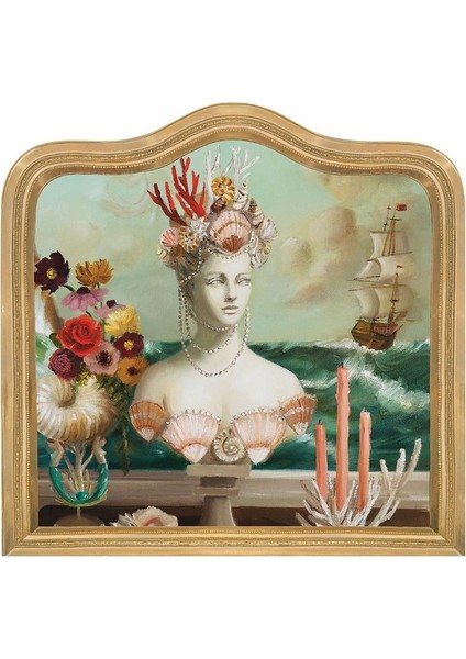 Die-Cut Goddess Of The Sea Placemat