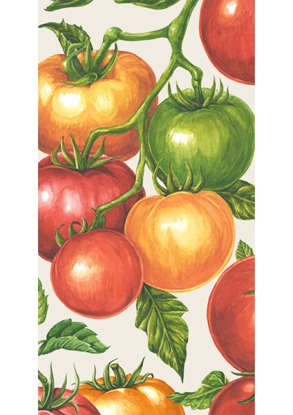 Tomato Guest Napkin Pack Of 16 fiyatları