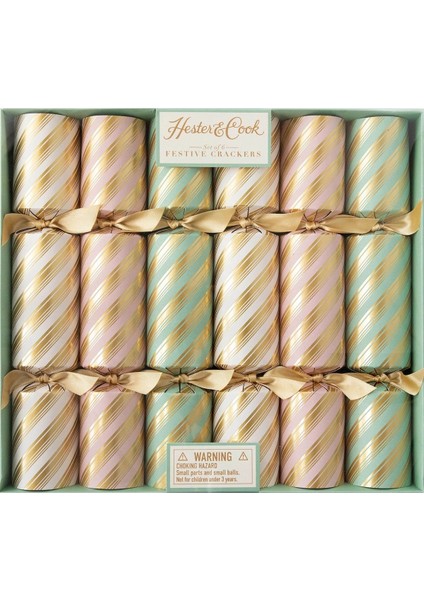 Peppermint Stripe Crackers