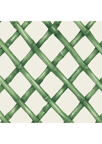 Green Lattice Cocktail Napkin -Pack Of 20