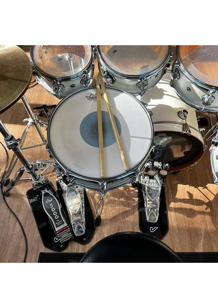 Nanomat Akustik Davul Matı - Double Kick Pedalı Uyumlu