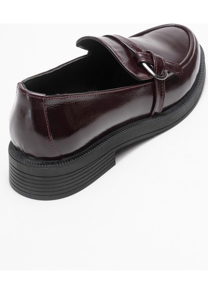 Galea Bordo Rugan Tokalı Hakiki Deri Kadın Loafer Ayakkabı indirimleri