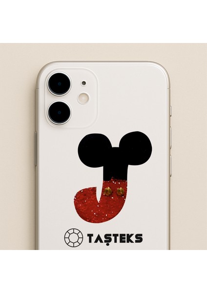 Taşlı Ütülenebilen Veya Sticker Olarak Kullanılabilen ' Mickey J ' Harfi fiyatları