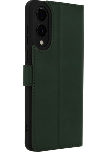 More-Tr Newface Samsung Galaxy S25 Edge Trend S Plus Kapaklı Kılıf - Koyu Yeşil modelleri
