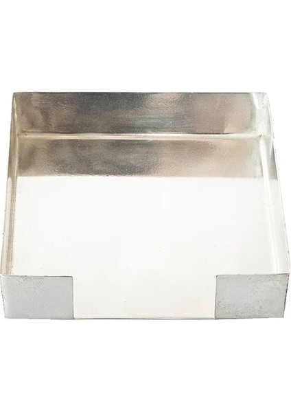 Cocktail Napkin Holder Silver