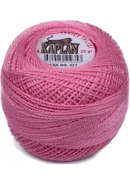 Kaplan Etamin ve Kanaviçe Ipi 8 No Kod/renk: 427 -